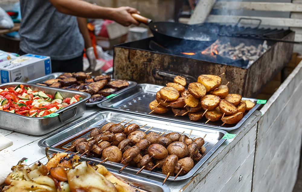 Caribbean bbq food catering service in Croydon